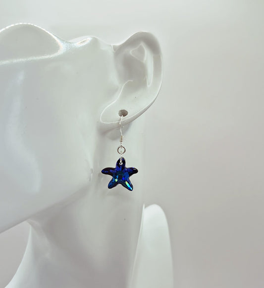 Swarovski Starfish Crystal Drops